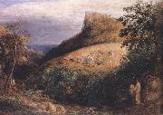 Samuel Palmer A Pastoral Scene oil painting on canvas